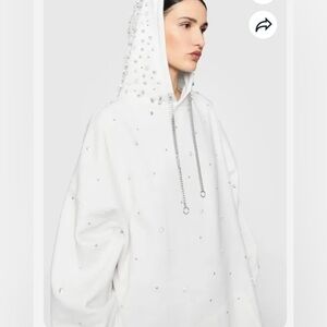 Rebecca Minkoff Downtown Oversized Sweatshirt Dress. SZ Large